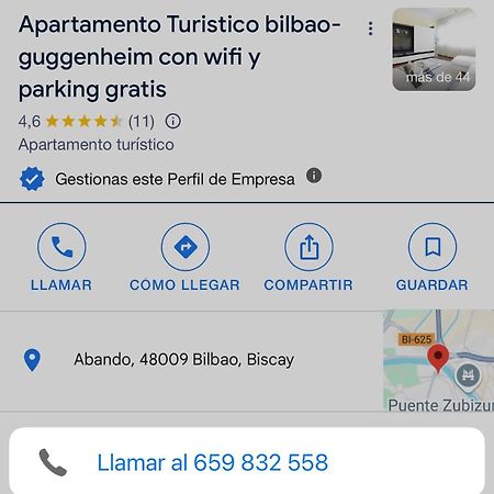 Apartmán Apartamento Frente Al Guggenheim Con Wifi Y Parking Privado Gratis Bilbao Exteriér fotografie